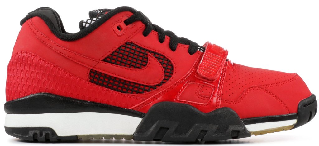 Nike SB Air Trainer 2 Supreme Red Fire Red/Fire Red-Black (317646-661)