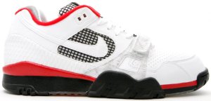 Nike  SB Air Trainer 2 Supreme White White/White-Fire Red (317646-111)