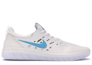 Nike SB Nyjah Summit White Light Blue Fury Summit White/Light Blue Fury (AA4272-101)