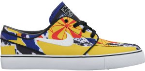 Nike  SB Stefan Janoski Canvas Rip Reveal Black/White-Black-White (705190-001)