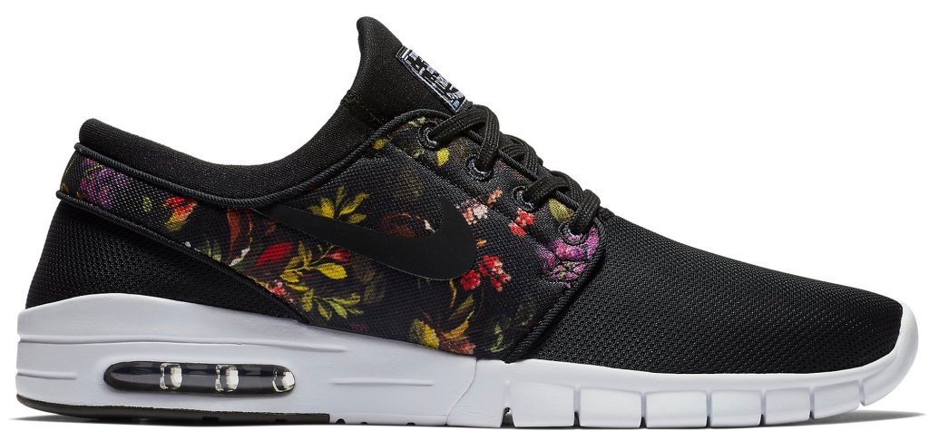 Nike SB Stefan Janoski Max Floral Black/Multi-Color-Black (631303-029)