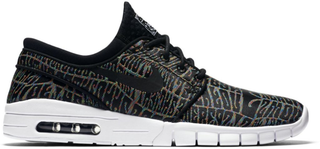Nike SB Stefan Janoski Tripper Pack Black/White/Multi Color-Black (807497-006)