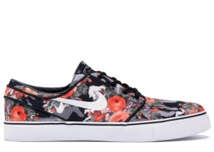Nike SB Stefan Janoski Zoom Digi Floral Orange Multi-Color/Black-Mandarin (482972-908)