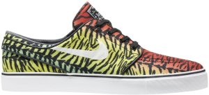 Nike  SB Stefan Janoski Zoom Tiger Pack Red Challenge Red/White-Lucid Green-Tour Yellow (615957-613)