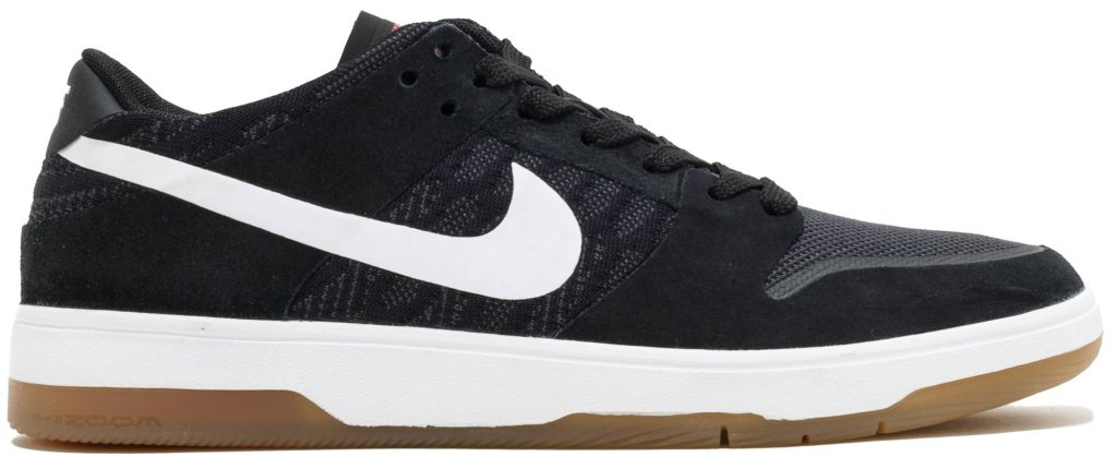 Nike SB Zoom Dunk Low Black White Gum Black/Anthracite-White-Gum Light Brown (864345-019)