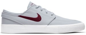 Nike  SB Zoom Stefan Janoski Canvas RM Sky Grey Night Maroon Sky Grey/Sky Grey-White-Night Maroon (AR7718-009)