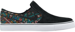 Nike  SB Zoom Stefan Janoski Slip-On Elite Aztec Black/Black-White-Black-Multi-Color (844808-002)