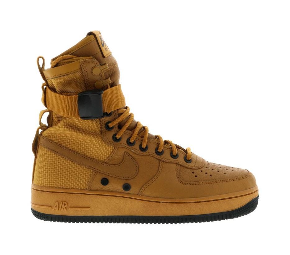Nike SF Air Force 1 Desert Ochre (W) Desert Orche/Black (857872-700)