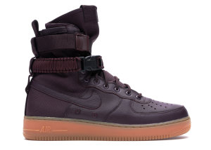 Nike  SF Air Force 1 High Deep Burgundy Deep Burgundy/Deep Burgundy-Black (864024-600)