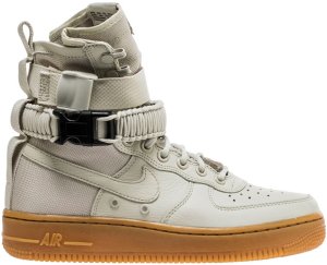 Nike  SF Air Force 1 High Light Bone (W) Light Bone/Light Bone-Gum Medium Brown (857872-004)