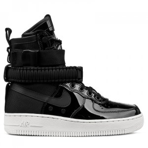 Nike  SF Air Force 1 High Ruby Rose Force Is Female Black (W) Black/Black-Reflect Silver-Cool Grey (AJ0963-001)
