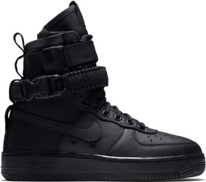 Nike  SF Air Force 1 High Triple Black (W) Black/Black (857872-002)
