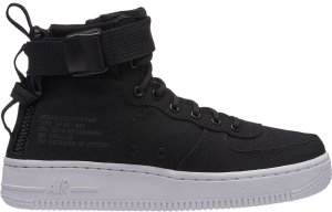 Nike  SF Air Force 1 Mid Black Anthracite White (GS) Black/Anthracite-White (AJ0424-004)