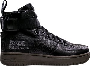 Nike  SF Air Force 1 Mid Black Dark Hazel (W) Black/Black-Dark Hazel (AA3966-003)