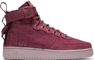 Nike  SF Air Force 1 Mid Force Is Female Vintage Wine (W) Vintage Wine/Vintage Wine-Particle Rose-Hot Punch (AJ1698-600)