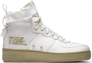 Nike  SF Air Force 1 Mid Ivory Olive (W) Ivory/Ivory-Neutral Olive (AA3966-100)