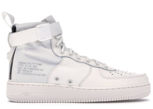 Nike  SF Air Force 1 Mid Triple Ivory Ivory/Reflective Silver (AA6655-100)