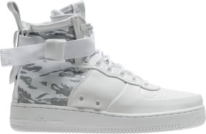 Nike  SF Air Force 1 Mid Winter Camo White/White-White (AA1129-100/AA1129-101)