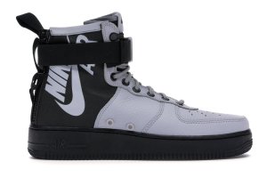 Nike  SF Air Force 1 Mid Wolf Grey Black Wolf Grey/Black-Black-Wolf Grey (917753-009)