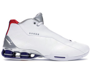 Nike Shox BB4 Toronto Raptors White/Metallic Silver-Court Purple (CD9335-100)