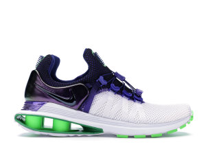 Nike  Shox Gravity Fusion Violet (W) White/Fusion Violet-Rage Green (AQ8554-105)