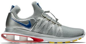 Nike Shox Gravity Metallic Silver Siren Red Gym Blue Metallic Silver/White-Siren Red-Gym Blue (AR1999-046)