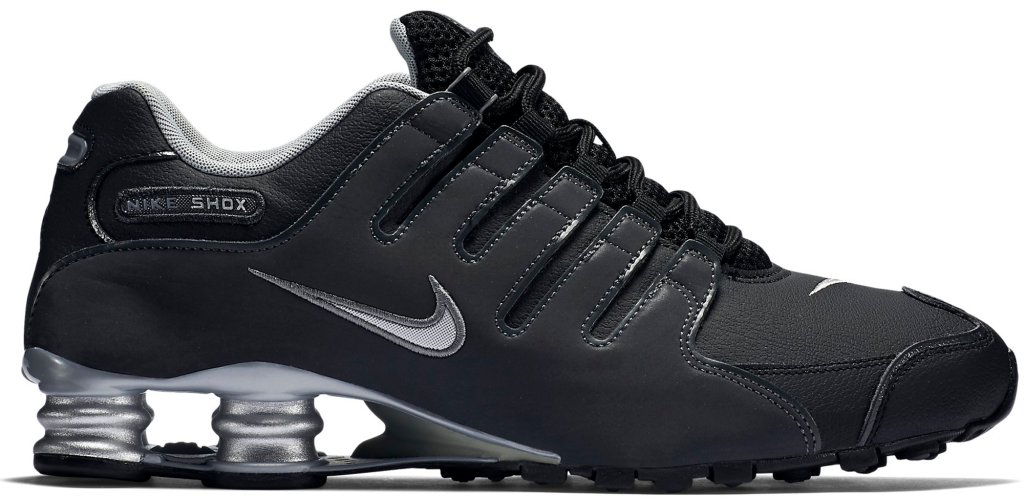 Nike Shox NZ Black Silver Black/Reflect Silver-Anthracite (501524-024)