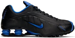 Nike  Shox R4 Black Game Royal Black/Game Royal (104265-053)