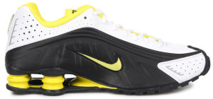 Nike  Shox R4 Black Yellow Black/Dynamic Yellow-White (104265-048)