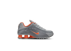 Nike  Shox R4 Light Smoke Grey (GS) Light Smoke Grey/Particle Grey/Metallic Silver (CW2626-001)