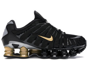 Nike  Shox TL Neymar Black/Metallic Gold-Metallic Silver (BV1388-001)