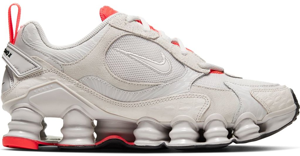 Nike Shox TL Nova Digital Nature (W) Vast Grey/Laser Crimson-White-Vast Grey (CU3445-001)
