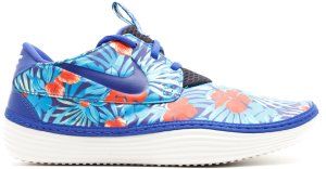 Nike  Solarsoft Moccasin Tropical Floral Old Royal/Old Royal-Crystal Mint (622269-444)