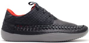 Nike Solarsoft Moccasin Woven Yeezy Black/Black-Challenge Red (586584-006)