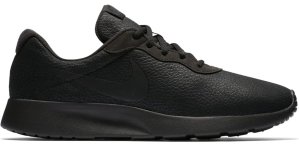 Nike  Tanjun Premium Black Leather Black/Black-Anthracite (876899-005)