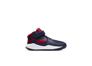 Nike  Team Hustle D 9 FlyEase Midnight Navy (PS) Midnight Navy/White/Saffron Quartz (BV2951-400)