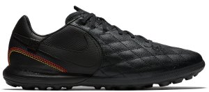 Nike  Tiempox Finale 10R TF Ronaldinho Black/Black-Metallic Gold (AQ3822-007)