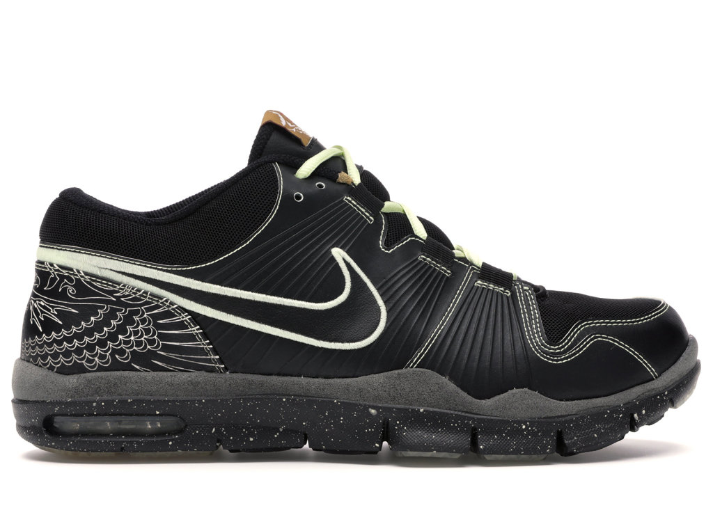 Nike Trainer 1 PE Manny Pacquiao Lights Out Black/Black-Glow-Metallic Gold (387150-003)
