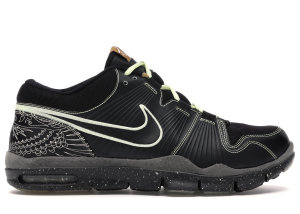 Nike  Trainer 1 PE Manny Pacquiao Lights Out Black/Black-Glow-Metallic Gold (387150-003)