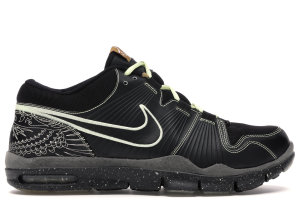 Nike Trainer 1 PE Manny Pacquiao Lights Out Black/Black-Glow-Metallic Gold (387150-003)