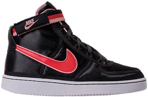 Nike  Vandal High Supreme Black Speed Red Bleached Coral (GS) Black/Speed Red-Bleached Coral (AQ3713-001)