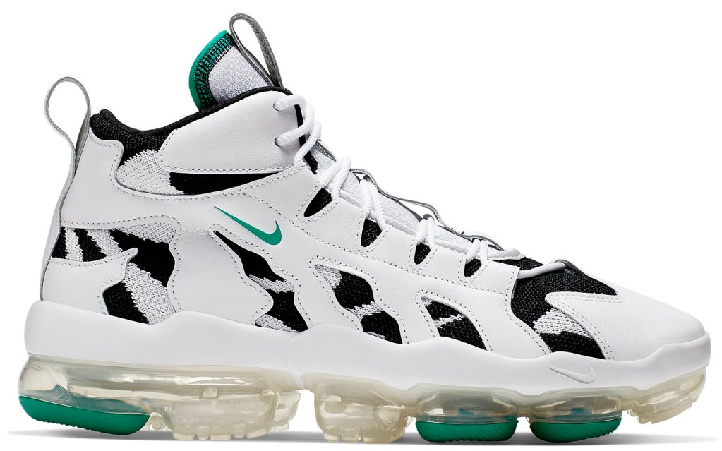 Nike VaporMax Gliese White Deep Emerald Black White/Deep Emerald-Black (AO2445-100)