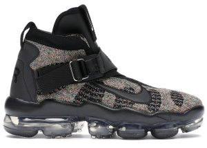 Nike  VaporMax Premier Flyknit Black Multi-Color Black/Signal Blue-Green Strike (AO3241-003)