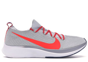 Nike  Zoom Fly Flyknit Pure Platinum Bright Crimson Pure Platinum/Bright Crimson (AR4561-044)