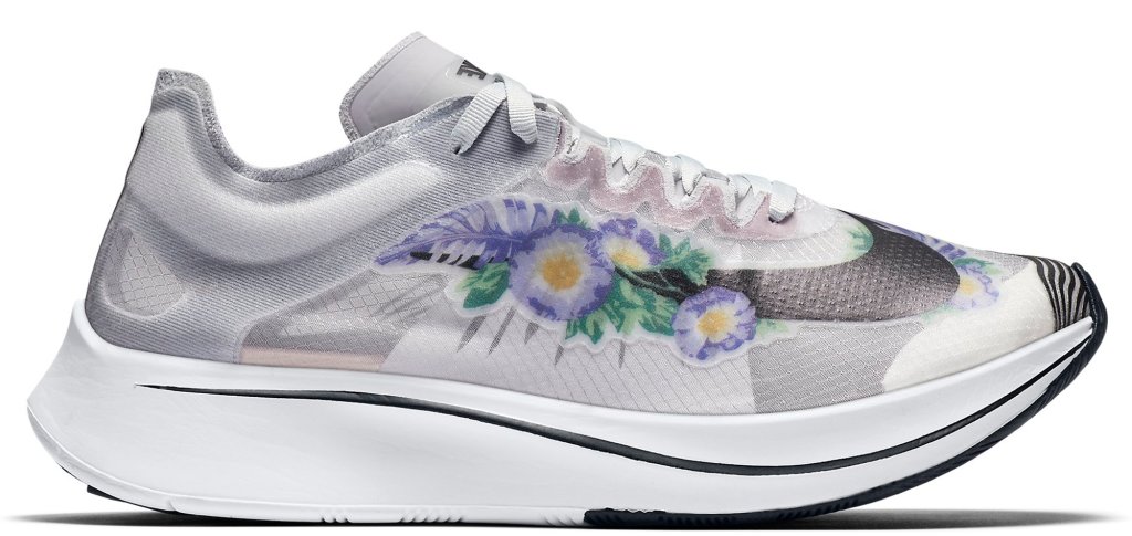 Nike Zoom Fly Pure Platinum Floral (W) Pure Platinum/White-Black (AV3523-001)