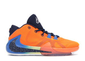 Nike  Zoom Freak 1 Antetokounbros (GS) Total Orange/Midnight Navy-White-Photo Blue (BQ5633-800)