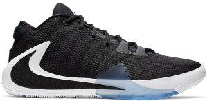 Nike  Zoom Freak 1 Black White Black/Black-White-Lucid Green (BQ5422-001)