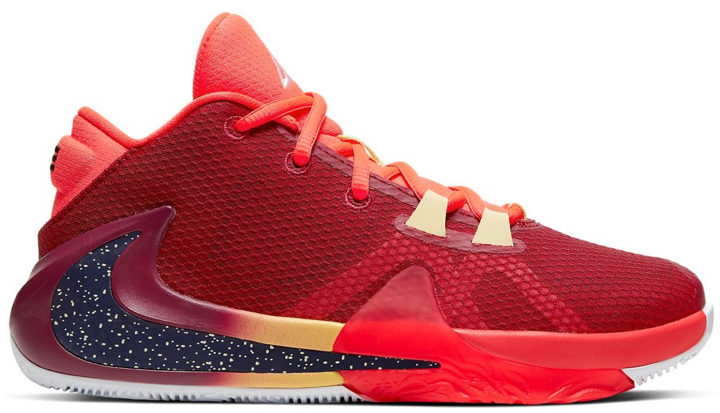 Nike Zoom Freak 1 Noble Red (GS) Noble Red/Blackened Blue-Bright Crimson (BQ5633-600)