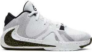 Nike  Zoom Freak 1 White Black (GS) White/White-Black (BQ5633-101)