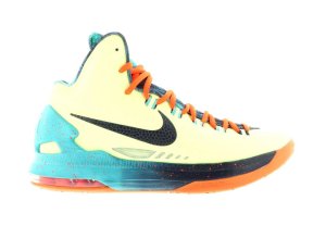 Nike  KD 5 All-Star Area 72 Liquid Lime/Total Crimson-Sport Turquiose (583111-300)